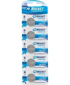 Rocket CR2025-5BB Blistera iepakojumā 5gb. Baterijas un akumulatori