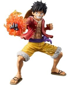 Bandai Figurka BANPRESTO EVENT EXCLUSIVE GRANDISTA ONE PIECE - MONKEY. D. LUFFY METALLIC COLOR. Фигурки и герои