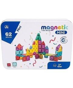 Hipo Klocki magnetyczne mini 62el/puszka H14413 57898 Конструкторы