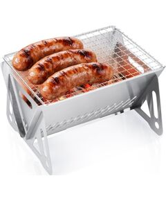 Vilde Grill węglowy stalowy składany 21x16,5x12,5 cm (5900670121331) Новинки Для дома и сада 