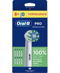 Końcówka Oral-B Oral-B Toothbrush Heads Pro CrossAction 8 pcs. Uzgaļi elektriskajām zobu birstēm