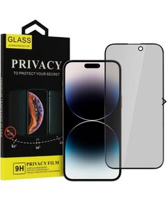 iLike Apple  IPHONE 14/13/13 Pro/16E Tempered Privacy Glass Black Ekrānu aizsardzība
