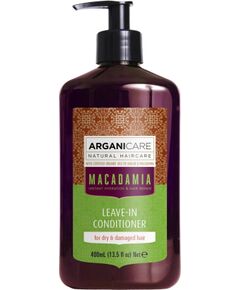 Arganicare, Macadamia, Hair Leave-In Conditioner, Nourishing & Repairing, 400 ml Matu kopšana