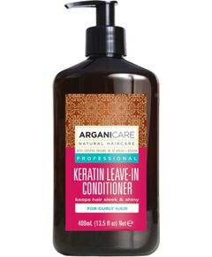 Arganicare, Keratin, Hair Leave-In Conditioner, Shiny, 400 ml Уход за волосами