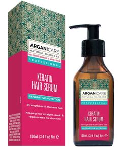 Arganicare, Keratin, Hair Serum, Nourishing & Strengthening, 100 ml Matu kopšana