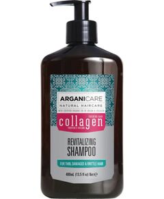 Arganicare, Collagen, Hair Shampoo, Revitalizing, 400 ml Шампуни