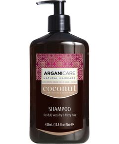 Arganicare, Coconut, Hair Shampoo, Nourishing & Moisturising, 400 ml Шампуни