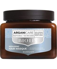Arganicare, Biotin, Hair Treatment Cream Mask, Repairing, 500 ml Matu kopšana