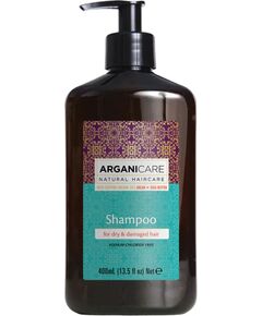 Arganicare, Argan Oil & Shea Butter, Hair Shampoo, Repairing & Moisturising, 400 ml Шампуни