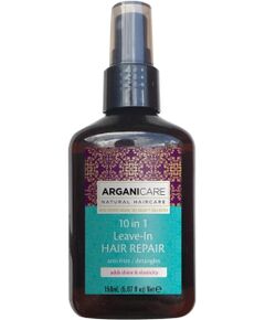 Arganicare, 10 in 1 Argan Oil & Shea Butter, Hair Leave-In Balm Spray, Detangling & Anti-Frizz, 150 ml Matu kopšana