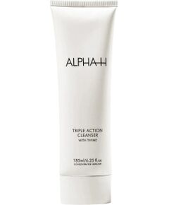 Alpha-H, Triple Action, Cleansing, Soothing & Calming, Cleansing & Makeup Removing Gel 2-In-1, 185 ml Sejas kopšana
