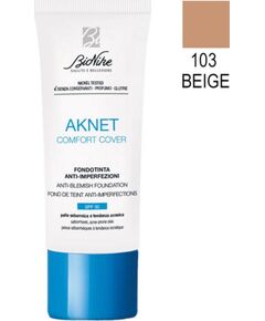 BioNike, Comfort Cover, Matte & Covering, Liquid Foundation, 103, Beige, SPF 30, 30 ml Kосметические средства