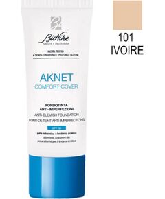 BioNike, Comfort Cover, Matte & Covering, Liquid Foundation, 101, Ivoire, SPF 30, 30 ml Kосметические средства
