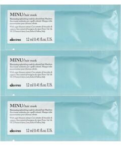 Set, Davines, Minu, Hair Treatment Cream Mask, Illuminating, 12 pcs, 12 ml Matu kopšana