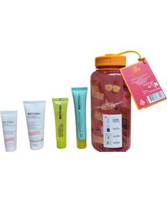 Set Biotherm: Collagen Fit, Hydrating, Body Cream, Body, 20 ml + Collagen Fit, Firming & Toning, Body Milk, Morning & Evening, 50 ml + Aquascreen Activewear, Hydrating & Protecting, Daily, Fluid, For Face, SPF 50+, 40 ml + Aquasource Electrolyte, Moisturi Косметика для тела
