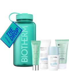 Set Biotherm: Biosource, Eliminates Impurities, Cleansing Foam, 50 ml + Deo Pure, 72h Protection, Deodorant Roll-On, For Women, 75 ml + Aquasource Hyalu Plump, Moisturizing, Daily, Gel Cream, For Face, 30 ml + Lait Corporel, Anti-Dryness, Body Milk, 50 ml Косметика для тела