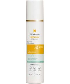 Sesderma, Repaskin Urban 365, Mattifying & Protecting, Before Sun Exposure, Cream, For Face, SPF 50, 50 ml Sejas kopšana