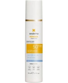 Sesderma, Repaskin Urban 365, Soothing & Hydrating, Before Sun Exposure, Cream, For Face, SPF 50, 50 ml Sejas kopšana