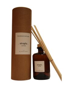 The Olphactory, Utopia Leather, Fragrance Sticks, Aroma Reed Diffuser, 500 ml Telpu aromāti
