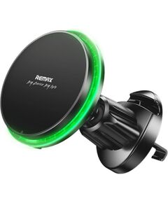 Автомобильная зарядка-держатель магнитный Remax RM-C01 MagSafe 15W черный Автомобильный держатель