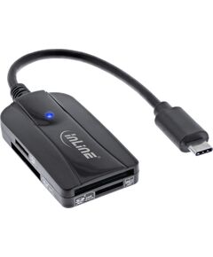 InLine® Card reader USB 3.1 USB-C, for SD/SDHC/SDXC, microSD, UHS-II compatible Новинки Компьютерная техника
