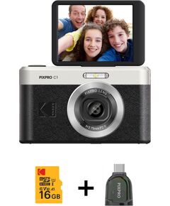 Fotokamera Kodak Pixpro C1 13mp 1080p 4x Zoom Новинки Компьютерная техника