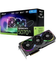 Pny Technologies PNY GeForce RTX 5070 Ti EPIC-X RGB Overclocked Triple Fan Plus 16GB GDDR7 DLSS4 (VCG5071T16TFXXPB1-O) Jaunumi - Datori