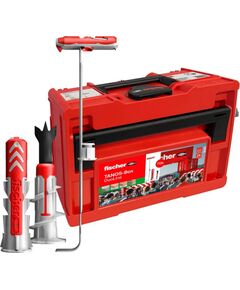 fischer DuoLine Tanos-Box M173 light grey/red, 713-piece Новинки Для дома и сада 