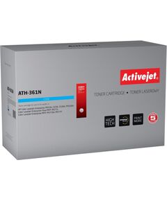 Activejet ATH-361N Toner (replacement for HP 508A HP508A CF361A; Supreme; 5000 pages; cyan) Тонеры для принтеров