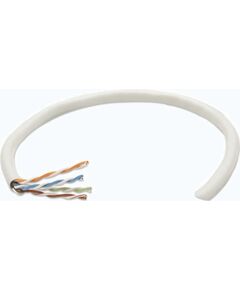 Intellinet Network Bulk Cat5e Cable, 24 AWG, Solid Wire, 305m, Grey, Copper, U/UTP, Box Сетевые кабели, провода