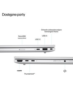 HP EliteBook 8 G1i AI Intel Core Ultra 5 225U Laptop 35.6 cm (14") WUXGA 24 GB DDR5-SDRAM 512 GB SSD Wi-Fi 6E (802.11ax) Windows 11 Pro AI PC Silver Ноутбуки