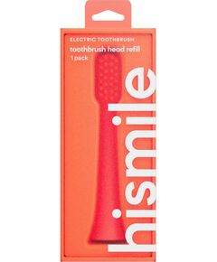 Końcówka Molton Brown Hismile, Hismile, Replacement Brush Head, Red Unisex Насадки для электрических зубных щеток
