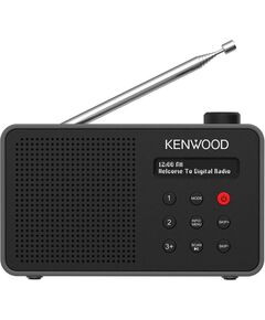 Interneta Radio JVC Kenwood CR-M25DAB Radio – DAB+ FM Bluetooth – Automatic Safety Alert – Black and Grey Jaunumi - Datori