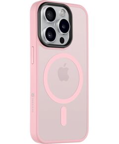Tactical MagForce Hyperstealth Cover Aizsargapvalks priekš iPhone 15 Pro / rozā pantera Neoriģinālie Maciņi