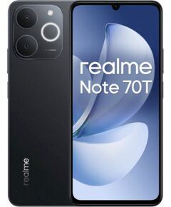 Realme Note 70T Смартфон 4GB / 128GB Obsidian Black Мобильные телефоны