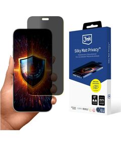 3MK Silky Matt Privacy Film Aizsargplēve priekš Apple iPhone 18 Pro Max Ekrānu aizsardzība