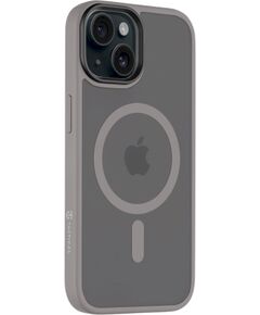 Tactical MagForce Hyperstealth Cover Aizsargapvalks priekš iPhone 15 / gaiši pelēks Neoriģinālie Maciņi