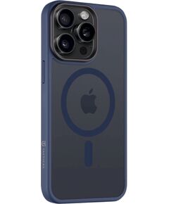 Tactical MagForce Hyperstealth Cover Aizsargapvalks priekš iPhone 15 Pro Max / tumši zils Neoriģinālie Maciņi