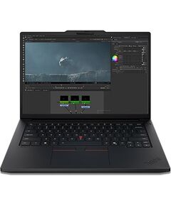Lenovo ThinkPad P14s Gen 7 (Intel) 388H Mobile workstation 36.8 cm (14.5") 64 GB LPDDR5x-SDRAM 1 TB SSD Wi-Fi 7 (802.11be) Windows 11 Pro Black English Portatīvie datori