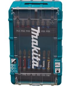 Skrūvgriežu uzgaļu komplekts Makita E-26820; PH; PZ; TX; 27 gab. Аксессуары для дрелей