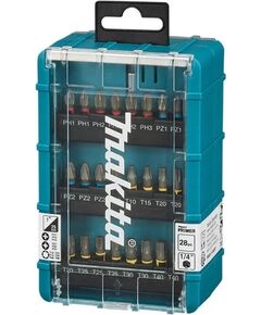 Skrūvgriežu uzgaļu komplekts Makita E-25068; 1/4'' Hex; 28 gab. Аксессуары для дрелей