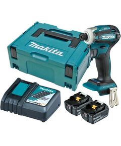 Akumulatora triecienskrūvgriezis Makita DTD158RFJ; 18 V; 170 Nm; 2x3,0 Ah akum. Urbjmašīnas un skrūvgrieži