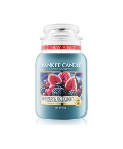Yankee Candle Mulberry & Fig Delight Candle - Scented candle 623.0g Jaunumi - Smaržas