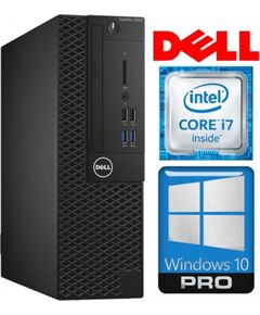 DELL 3050 SFF i7-7700 8GB 512SSD M.2 NVME+2TB GT1030 2GB WIN10Pro Atjaunoti personālie datori