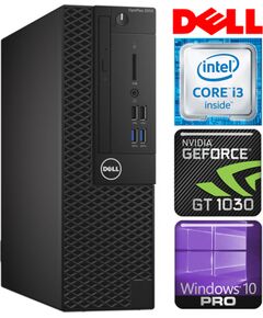 DELL 3050 SFF i3-7100 8GB 512SSD M.2 NVME GT1030 2GB WIN10Pro Atjaunoti personālie datori