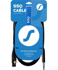 SSQ XLRJS5 - XLR female - Jack stereo 6,3 mm cable , 5 m Dažādi vadi