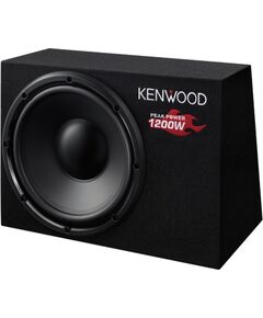 Kenwood KSC-W1200B car subwoofer Pre-loaded subwoofer 300 W Aудио-видео