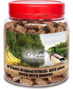 O'Canis Przysmak trenerski kaczka z bananami dla psa 400g Suņu barība