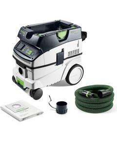 Mobils putekļsūcējs Festool CLEANTEC CTM 26 EI; 1200 W Industriālie putekļu sūcēji