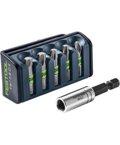 Skrūvgriežu uzgaļu komplekts Festool 204381; 1/4''; 25 mm; 6 gab. Piederumi urbjiem